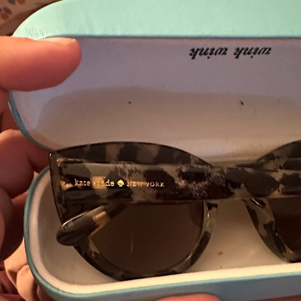 Kate Spade Tortoise Shell Sunglasses - Picture 2 of 3